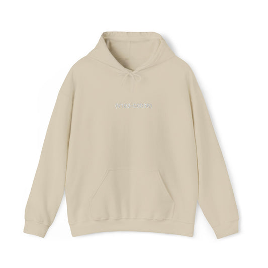 Vibe Coder Unisex Hoodie | White Embroidery Thread