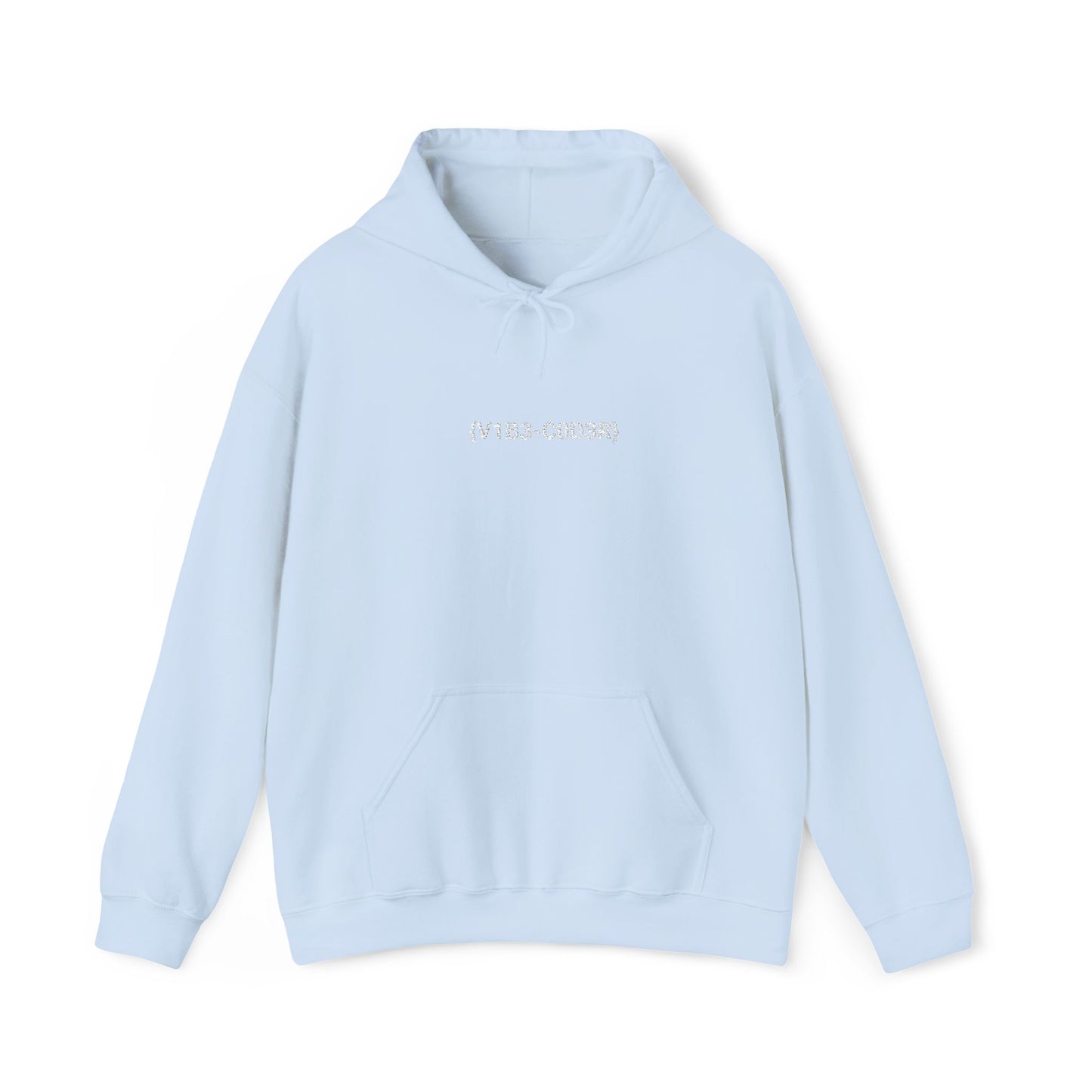 Vibe Coder Unisex Hoodie | White Embroidery Thread